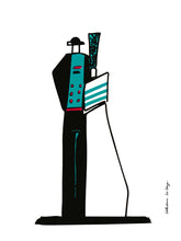 Charger l'image dans la galerie, Couple Bigouden Turquoise Rouge