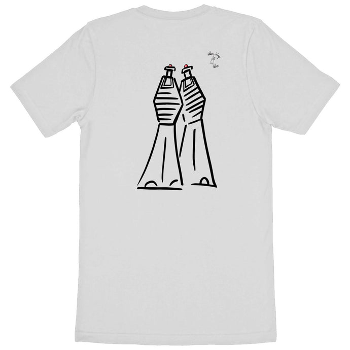 Tee-Shirt mixte duo Mousses en pied