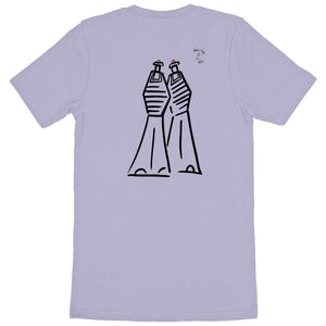 Tee-Shirt mixte duo Mousses en pied