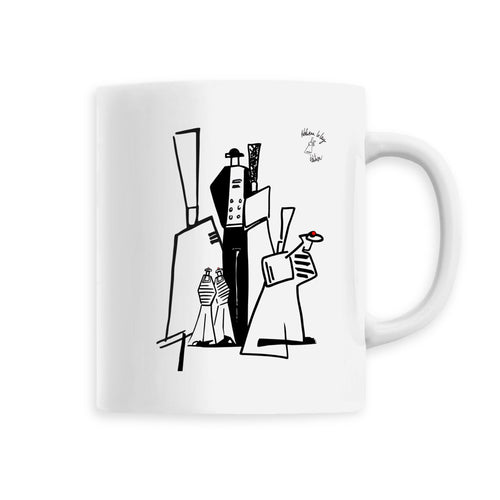 Mug Graphique au Trait