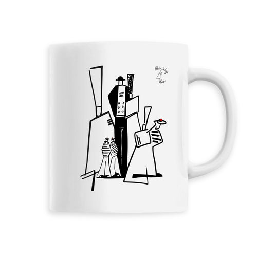 Mug Graphique au Trait